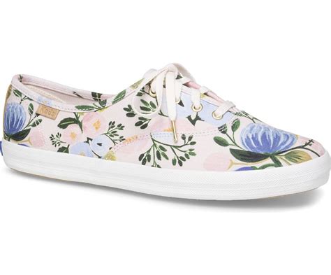 Women Keds X Rifle Paper Co Champion Botanical Rifle Paper Keds