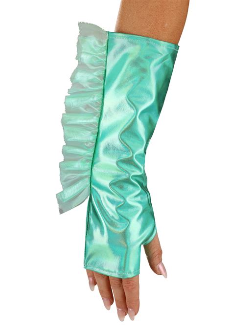 Mermaid Fingerless Costume Gloves | Mermaid Accessories