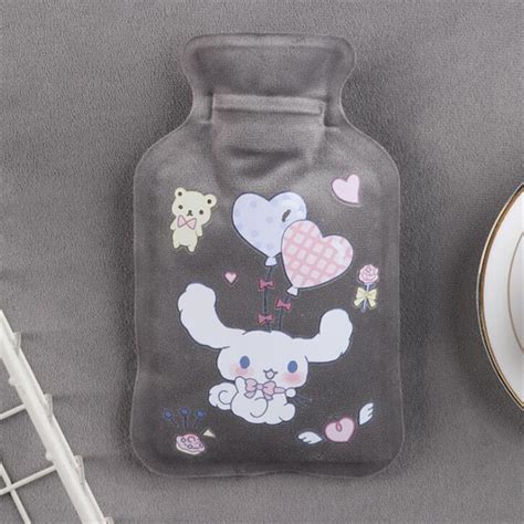 Murahmini Plush Hot Water Bottle Bag Handwarmer Warm Hands Bag Tungku Air Panas Beg Tuam Perut