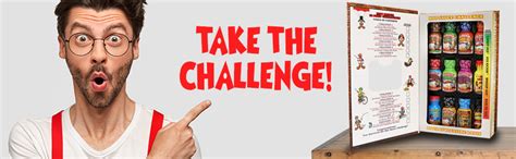 Amazon Hot Sauce Challenge Book Of Pleasure Pain 12 0 75 Ounce Bottles Gift Set