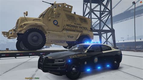 Gta 5 Real Life Mods Transporting A New Fhp Mrap Fivem Mcrp Youtube