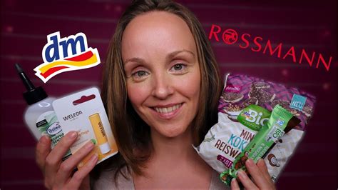 Asmr Xxl Super Sanfter Dm Rossmann Haul Mit St Bchen Tracing