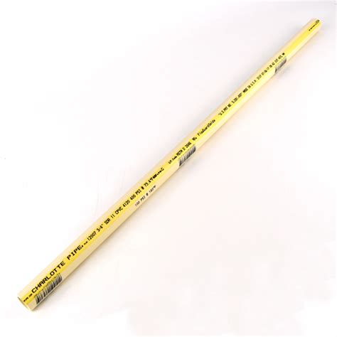 CHARLOTTE PIPE CTS Chlorinated Polyvinyl Chloride Water Pipe, Three ...