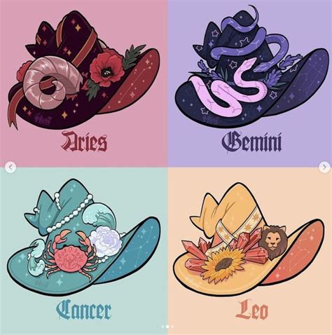 Art By Mahou Shoujo On Instagram In Zodiac Signs Pictures Cute