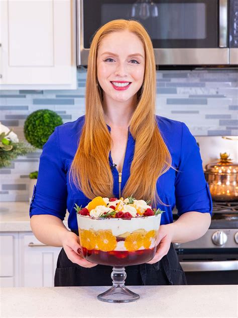 No Bake Mandarin Orange Cranberry Trifle Video Tatyanas Everyday Food