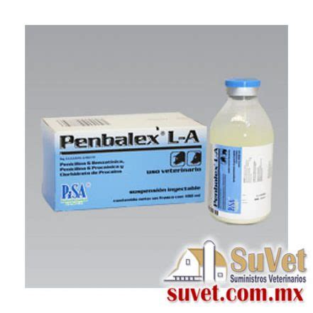 PENBALEX L A Inyectable Frasco De 100 Ml SUVET