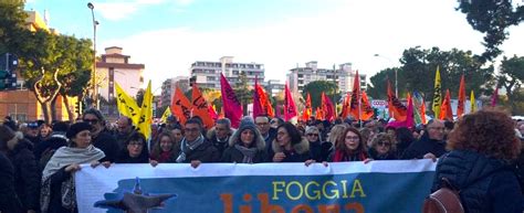 Foggia Corteo Di Libera Con Mila Persone E Associazioni Don