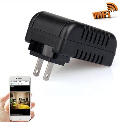 Wifi Spy Hidden Power Adapter Usb Wall Charger Hd Sdcard 32gb Max Motion Detection Spy039