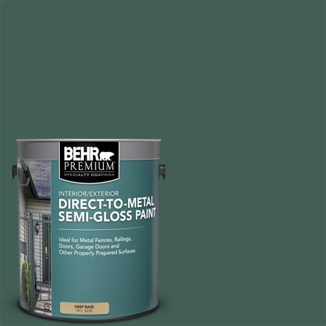 BEHR PREMIUM 1 Gal M440 7 Rainforest Semi Gloss Direct To Metal