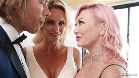 Lady Gang Deny Lou In Bride Thanks Her Savior With A Bridal Fuck HD From Vip 4k Bride 4k