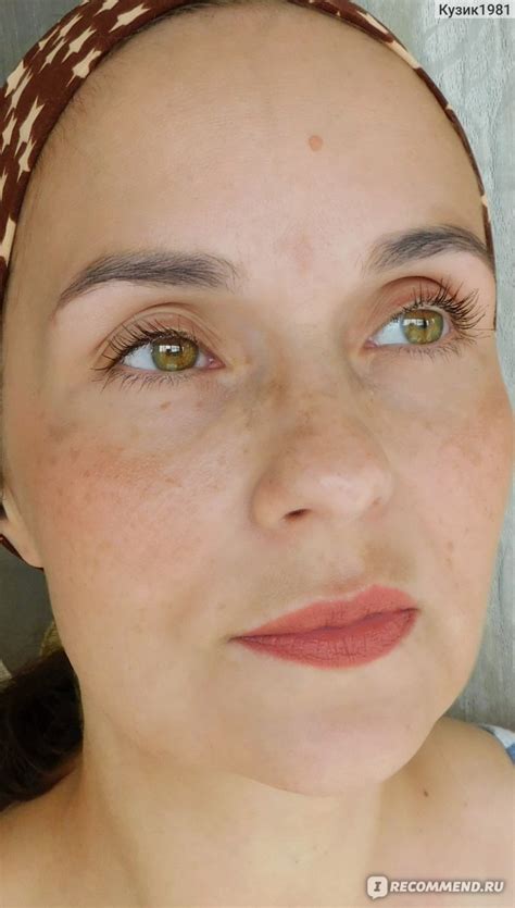 Пудровая помада для губ Faberlic Glam Team Soft Nude Сложный но