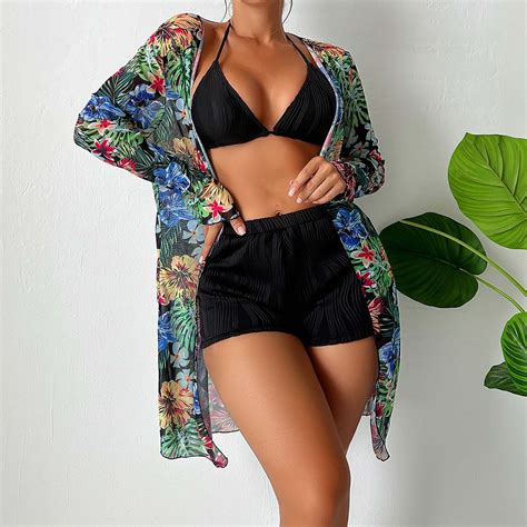 Tponi Cute One Piece Swimsuit For Women One Piece Elastic Black Clear Strap Bikini M Walmart