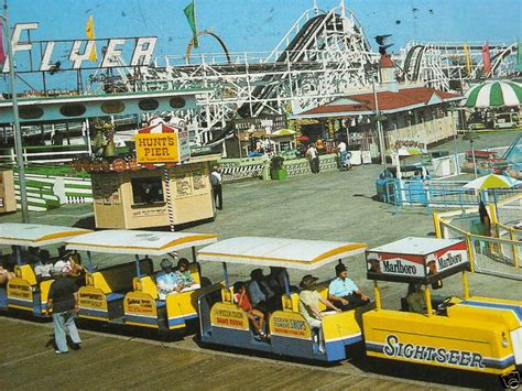 Boardwalk Memories Wildwood Ocean Atlantic City Watch The Tram Car
