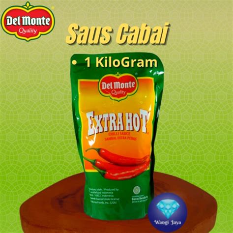 Jual Delmonte Extra Hot Pouch Kg Delmonte Hot Kg Delmonte Saos Tomat Pouch Kg Del Monte