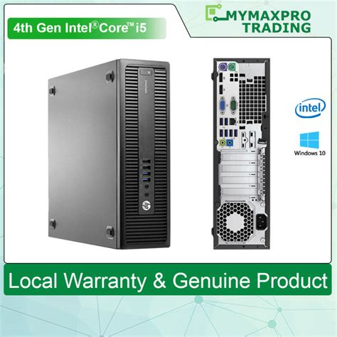 PC I5 HP EliteDesk 800 G1 SFF Intel Core I5 4th Gen 8GB RAM 240GB