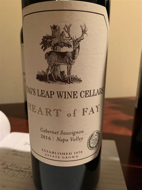 Stag S Leap Wine Cellars Cabernet Sauvignon Heart Of Fay Usa