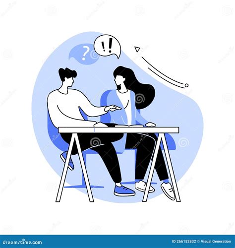 Helping Each Other Isolated Cartoon Vector Illustrations Stock Vector Illustration Of Flat