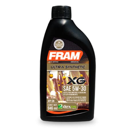 Fram Ultra Synthetic Aceite Sint Tico W De Ml Zalo Distribuidor