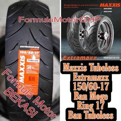 Ban Maxxis Extramaxx M M W Tubeless Ban Motor Ring