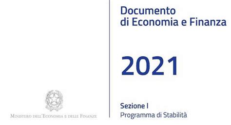 Cdm Approvato Il Documento Di Economia E Finanza Def Il Testo