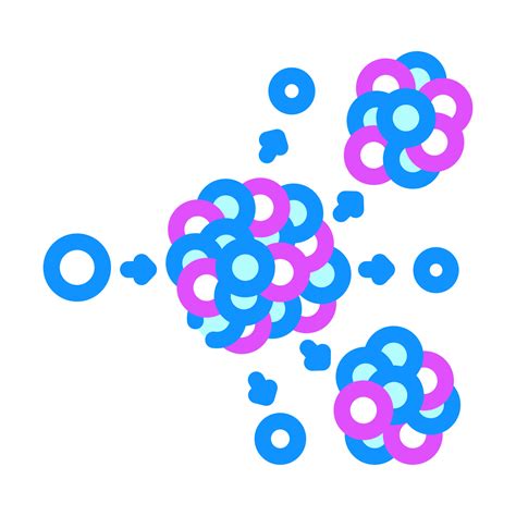 nuclear fission energy color icon vector illustration 24238408 Vector Art at Vecteezy