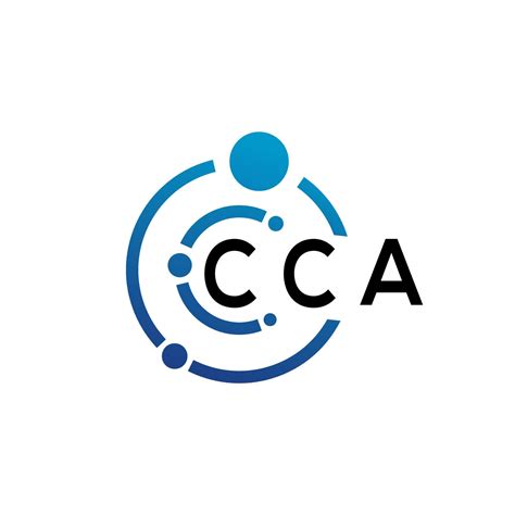Cca Letter Logo Design On White Background Cca Creative Initials