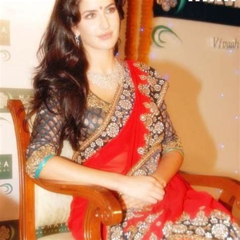 Katrina Kaif Red Saree Hot Spicy Stills Actress Navel Show Photos Actress Saree Below Spicy