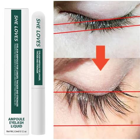 7 Days Fast Eyelash Growth Serum Natural Enhancer Eyelash Longer Fuller