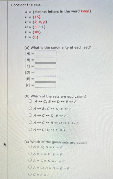 Solved Specify The Set By Roster Distinct Letters In The Chegg