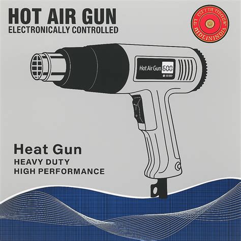 Hot Air Gun Powerful Equipment For Accurate Heating