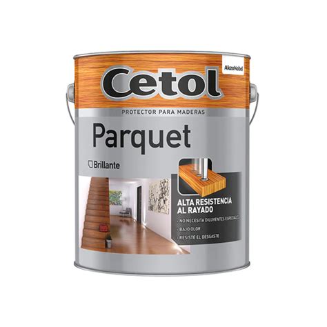 Plastificante Pisos Cetol Parquet Brillante Lts