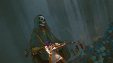 La Santa Muerte The Holy Death At Cyberpunk 2077 Nexus Mods And