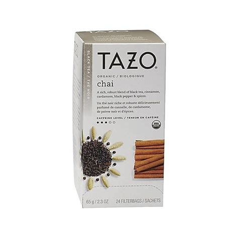 Starbucks® Tazo® Organic Chai Spice Tea, Regular, 24/Packets at Staples