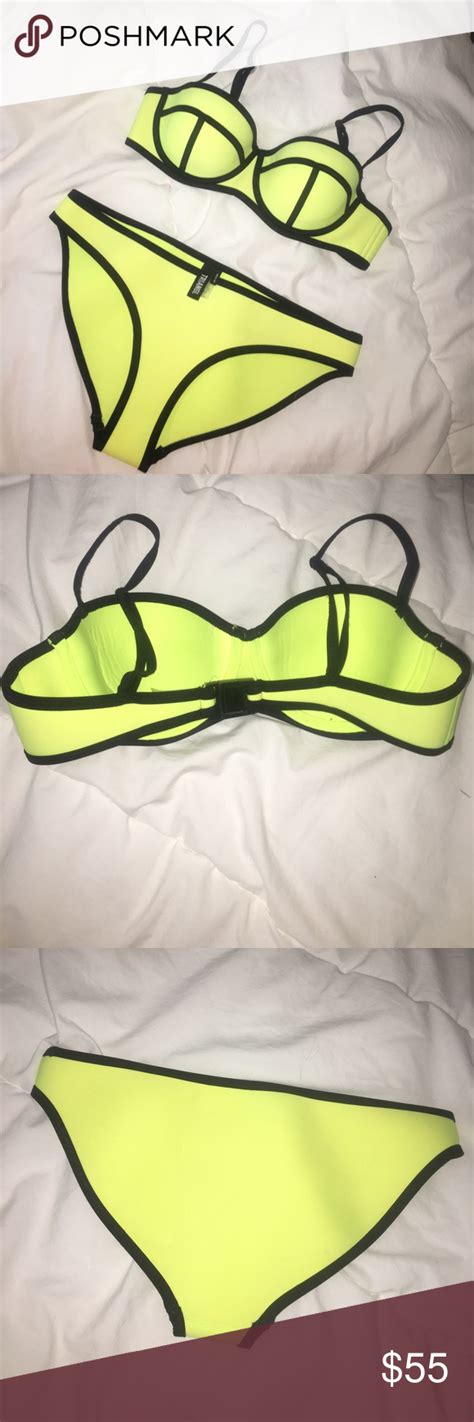 Triangl Milly Set Las Vegas Lights Triangl Swimwear Neoprene Bikini Swimwear