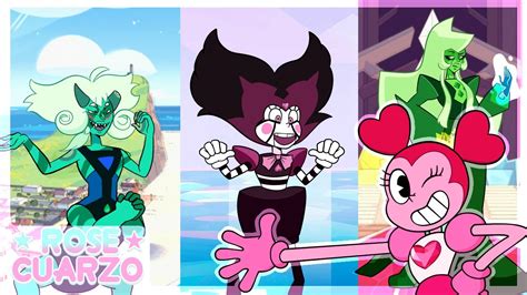 Rose Cuarzo Fusion Compilation 1 Steven Universe Rose Cuarzo Youtube