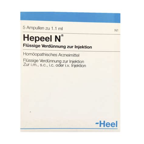 Hepeel N Heel X Ampollas Ml Alimentarte Saludable