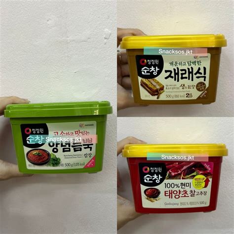 Jual Gr Chung Jung One Sunchang Gochujang Hot Pepper Paste Soybean Doenjang Ssamjang