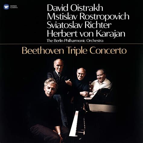 Beethoven Karajan Herbert Von Beethoven Triple Concerto Amazon