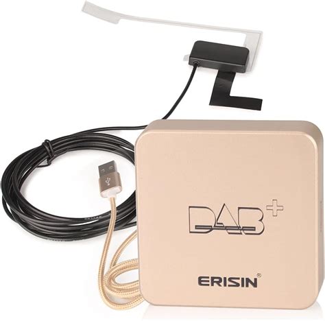 Erisin Dab Plus Radio Adapter Digital Radio Tuner Box Mit Mcx Antenne