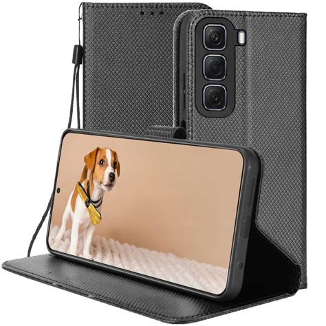 Pouzdro s klopou B24 pro Infinix Hot 50 pro 4G černé Allegro