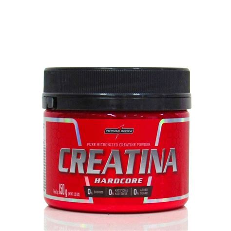 Creatina Monohidratada HardCore G IntegralMedica Shopee Brasil