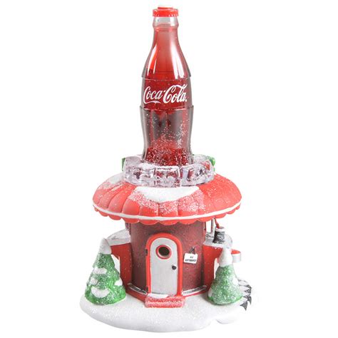 North Pole Village Coca Cola Soda Fountain No Box By Department 56