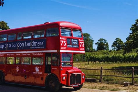 Sussex Vineyard And Winery Bus Tour On Iconic Vintage London Bus