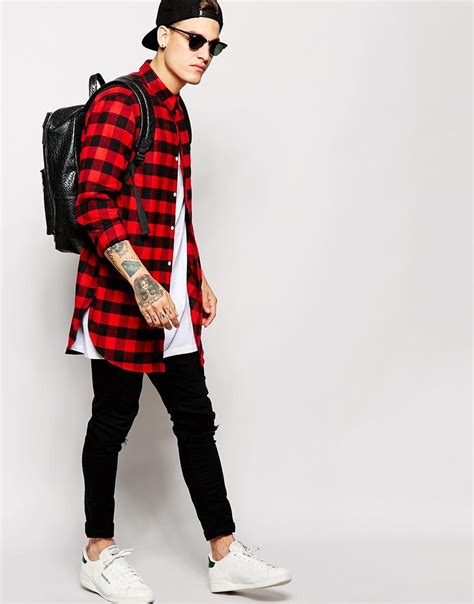 Картинки по запросу camicia a quadri rossa e nera uomo | Стили мужской ...