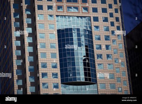 Amazing Cloud Reflections In Sky In Windows Stock Photo Alamy