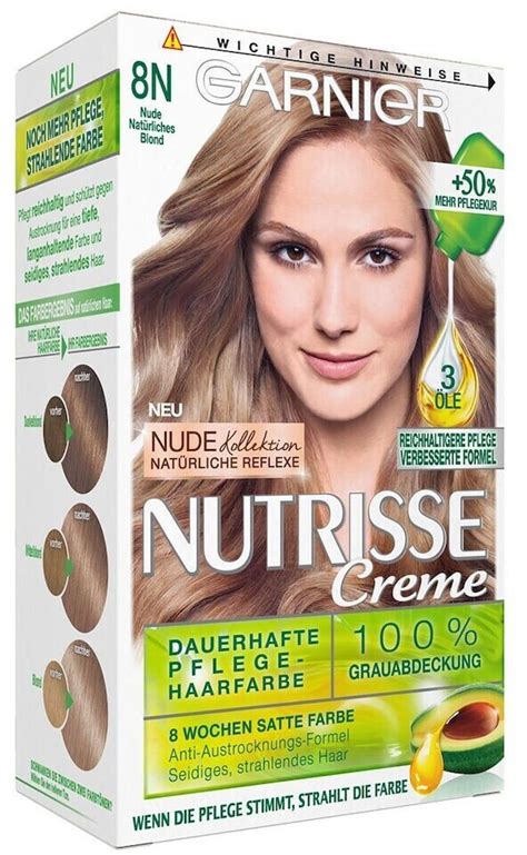 Garnier Nutrisse Creme N Nude Natürliches blond ab Oktober