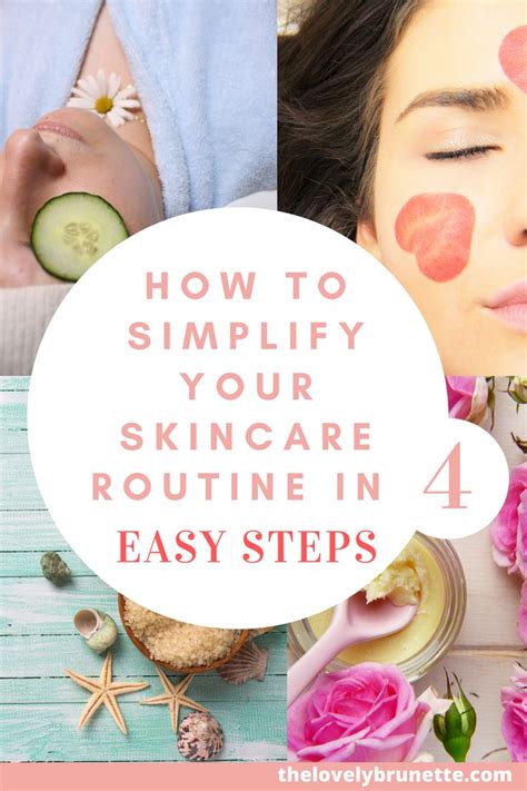 4 Step Skincare Routing Simple Skincare Skin Care Routine Steps