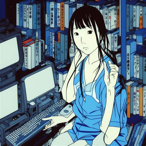 Satoshi Kon Anime Style A 90s Computer And An Intimate Atmosphere • Viarami