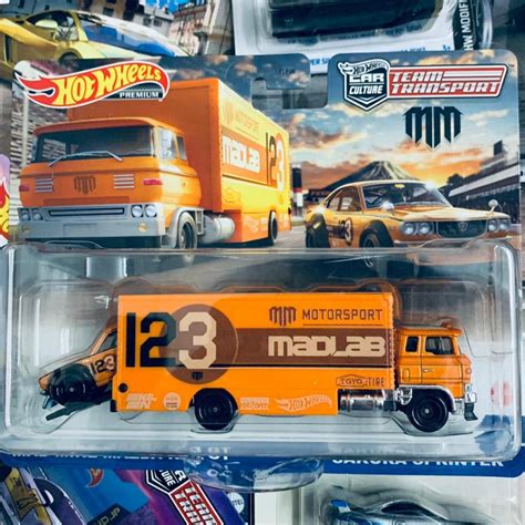 Hot Wheels New Case Lbwk Gtr R Car Culture Premium Team Transport Nissan Silva Truck