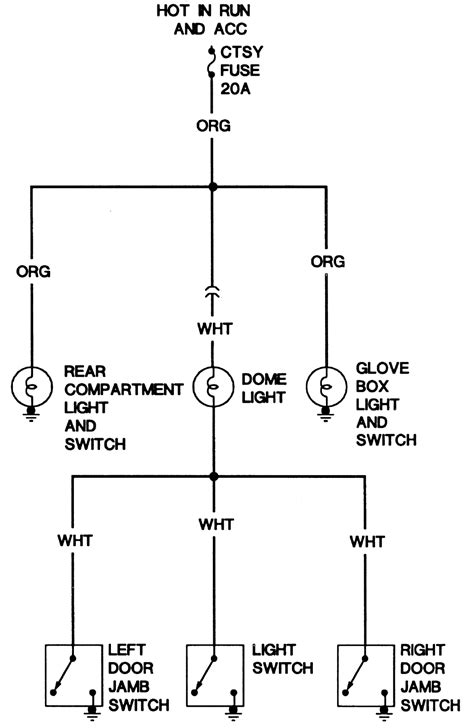 Understand The Basics Of Door Jamb Switch Wiring Diagrams Moo Wiring